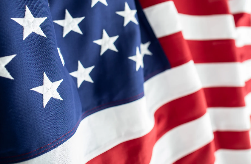 Memorial day - American flag